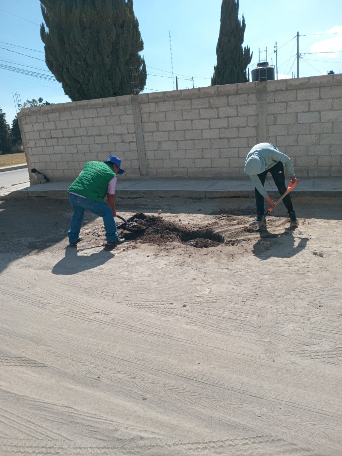 CAPAMH continúa con trabajos de reparación de fugas en San Sebastián y Santa Anita